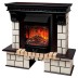 Электрокамин RealFlame Stone STD AO античный дуб с Majestic Lux Black