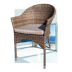 Плетеное кресло AFM-353CL Beige + подушка