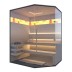 Сауна-Кабинка "Deluxe Classic Corner" 220х150х180 см, Липа