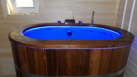Пластиковая круглая купель 5*1,2