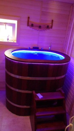 Пластиковая круглая купель 5*1,2
