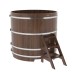 Купель Круглая Bentwood из морёного дуба 1,50 х 1,50 х 1,4 м