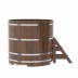 Купель Круглая Bentwood из морёного дуба 1,50 х 1,50 х 1,4 м