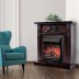 Электрокамин RealFlame Anita Corner AO античный дуб с очагом Majestic Lux Black