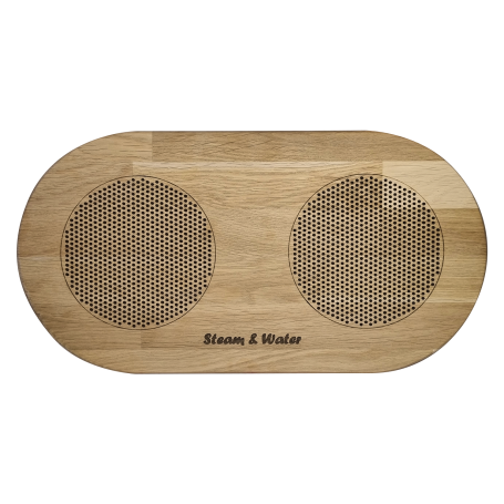 Комплект акустической системы встраиваемый SW 1 White ECO Wood, двойной Овал (две колонки)