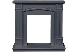 Каминокомплект Boston - Серый графит (Высота 925см) с очагом Brookline Black