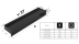 Люфт Белый LUFT/6/40/B (60x400мм)