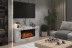 Каминокомплект Line 42 SFT White Marble - Белый мрамор с очагом Vision 42 LED
