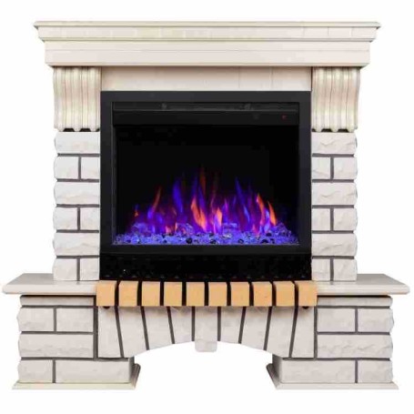 Электрокамин RealFlame Country WT с очагом Saphir 25,5