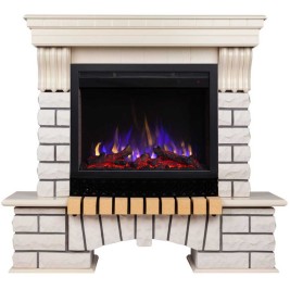 Электрокамин RealFlame Country WT с очагом Saphir 25,5