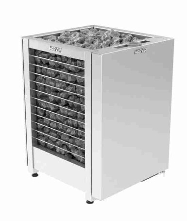 Печь Harvia Modulo Combi MDS160GSA Steel (Три стороны открыты)
