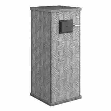Стена из слэба талькомагнезита Talc Stone wall 29 с гравировкой