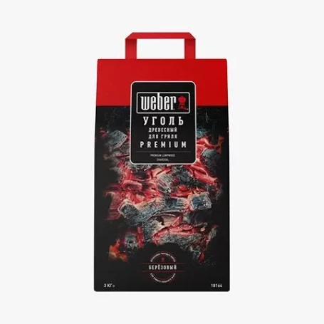 Уголь древесный Weber 3 кг