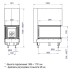 Каминная топка 3VLF 1000G (Stav)