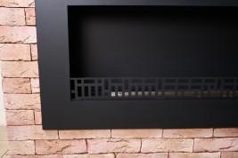 Решетка декоративная "Город" для биокаминов Sirius 1800, Elliot 1800 и Flagman 1600 (Zefire)