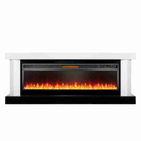 Royal Flame Каминокомплект Vancouver 60 - Белый с черным с очагом Vision 60 LED
