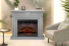 Каминокомплект Coventry - Белый с очагом Symphony 26'' DF2624L-INT