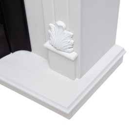 Электрокамин RealFlame Ottawa WT белое золото с очагом 3D Oregan
