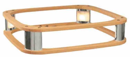 Деревянный поручень Harvia HRE2, для Elegance, ольха, с подсветкой