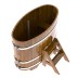 Купель Овальная Bentwood из морёной лиственницы Рустик 0,69 х 1,31 х 1,0 м