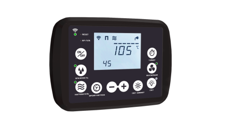 Пульт для сауны ПРОТОКОЛ MODBUS Черный