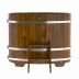 Купель Овальная Bentwood из морёной лиственницы Рустик 0,69 х 1,31 х 1,1 м