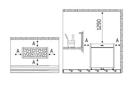 Электрическая печь Harvia Virta Pro Combi HLS220SA Steel