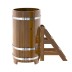 Купель Овальная Bentwood из морёной лиственницы Рустик 0,69 х 1,31 х 1,2 м