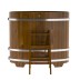 Купель Овальная Bentwood из морёной лиственницы Рустик 0,69 х 1,31 х 1,2 м