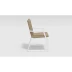 Стул Gardenini Voglie Armrest белый бежевая с подлокотниками