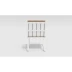 Стул Gardenini Voglie Armrest белый бежевая с подлокотниками