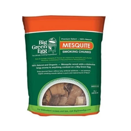 Щепа для копчения мескит Mesquite Wood Chunks Big Green Egg