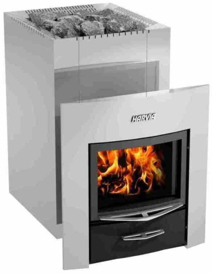 Печь для бани на дровах Harvia 22 Duo Steel