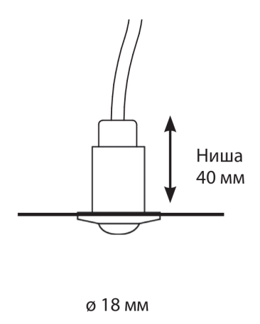 Светильник Cariitti CR05 Led IP67 золото, матовая линза